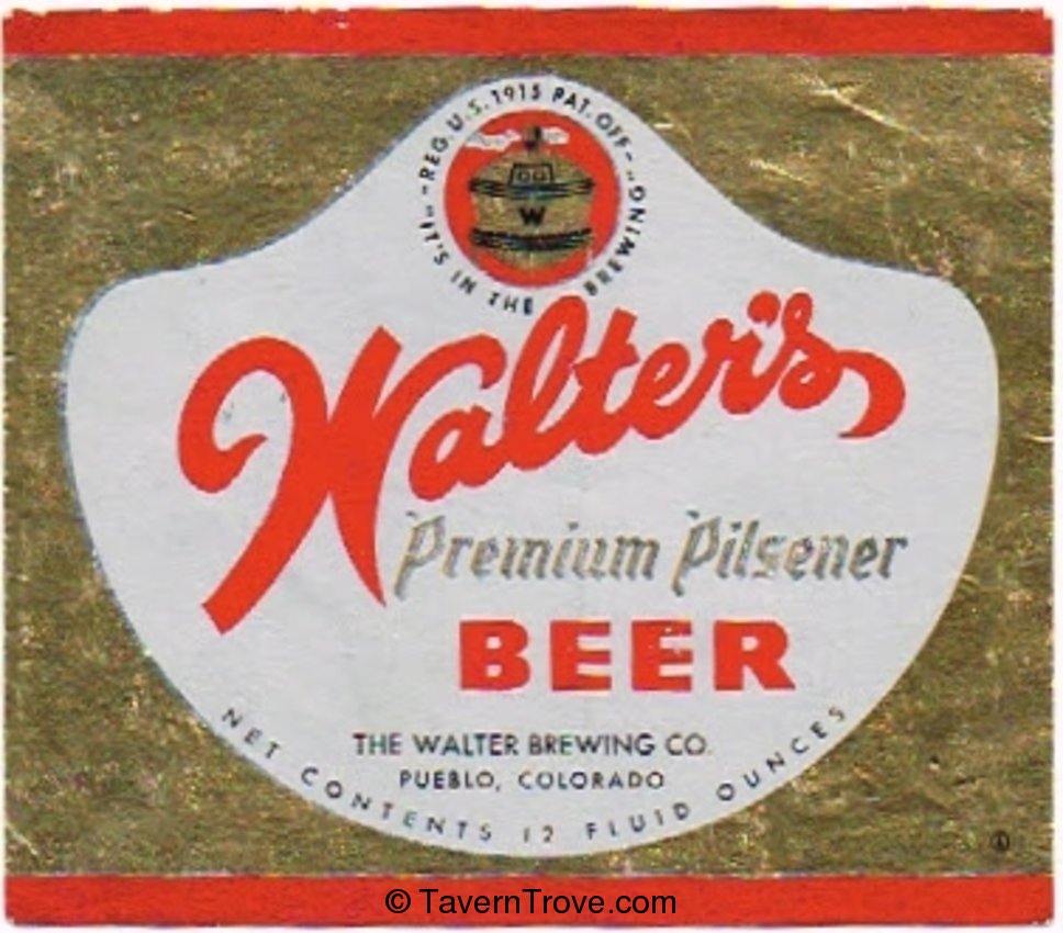 Walter's Premium Pilsener Beer 