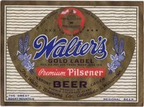 Walter's Premium Pilsener Beer