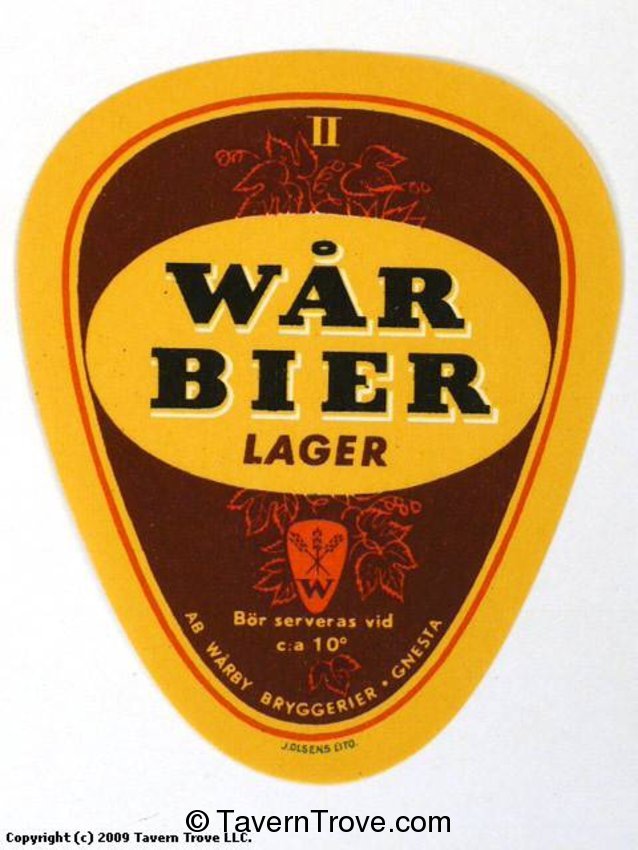 Wår Bier Lager