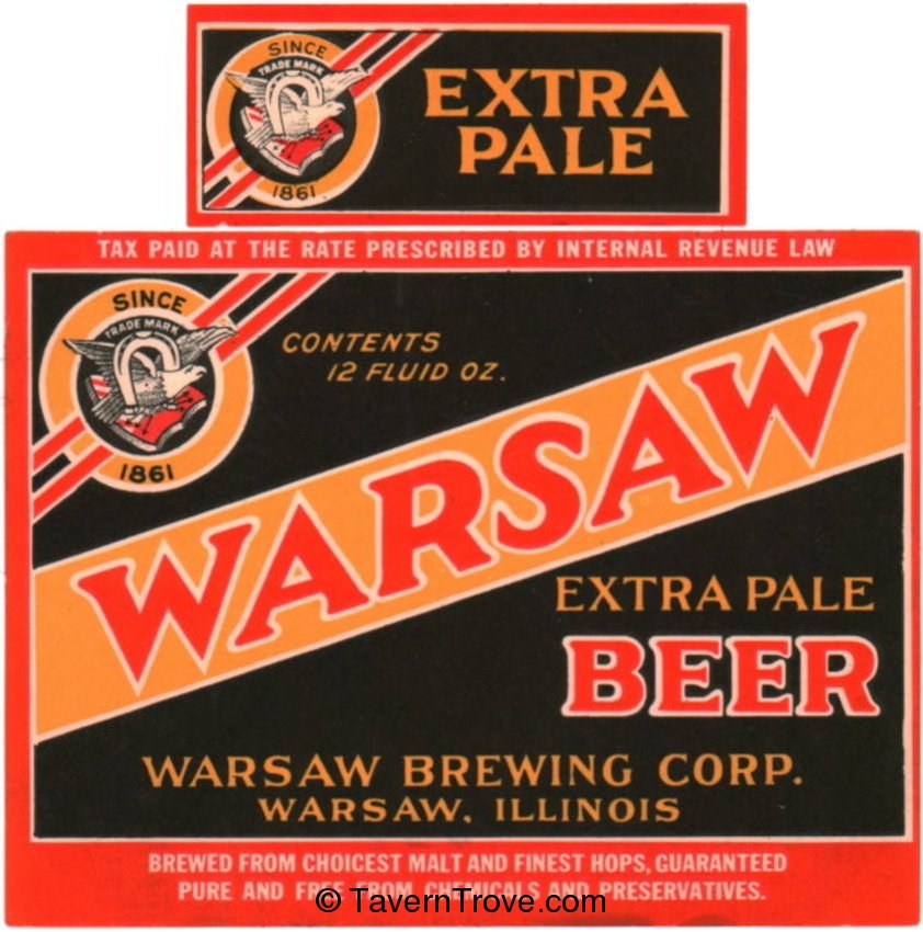 Warsaw Extra Pale Beer