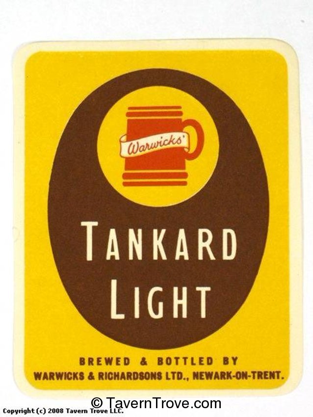 Warwicks' Tankard Light