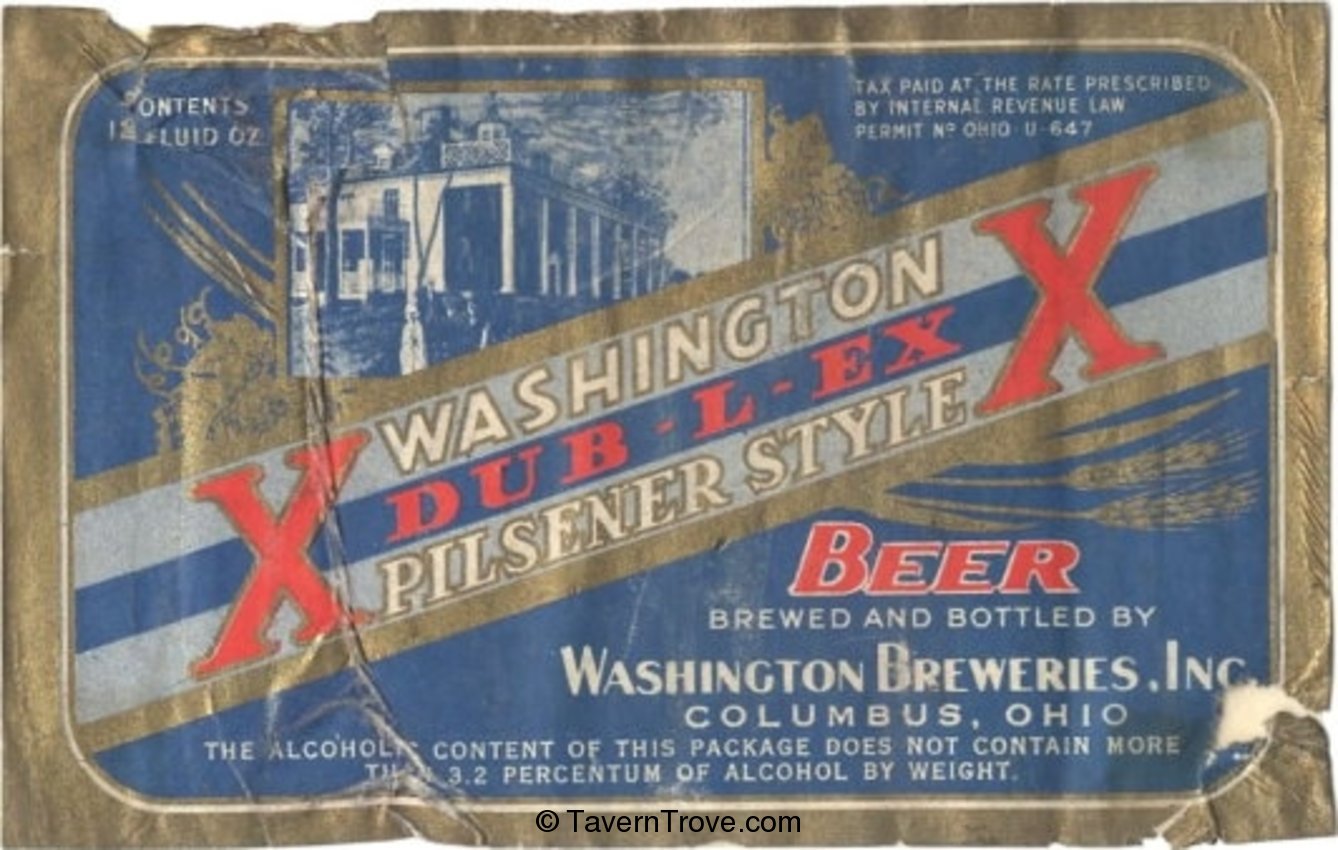 Washington Dub-l-Ex Pilsener Style Beer