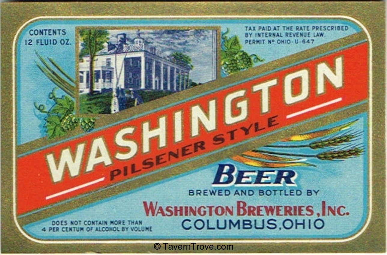 Washington Pilsener Style Beer 
