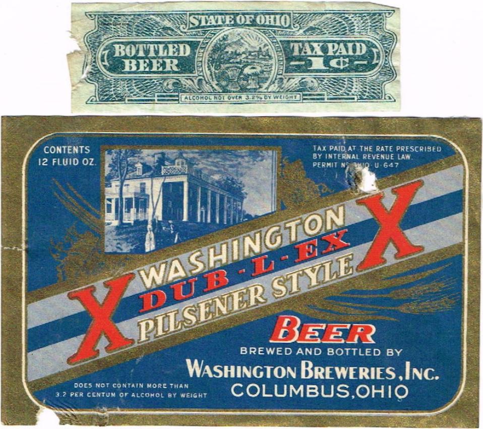 Washington Dub-l-Ex Pilsener Style Beer