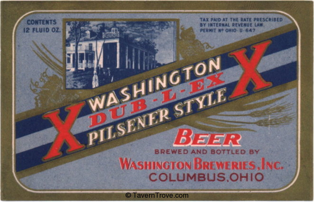 Washington Dub-L-Ex Pilsener Style Beer