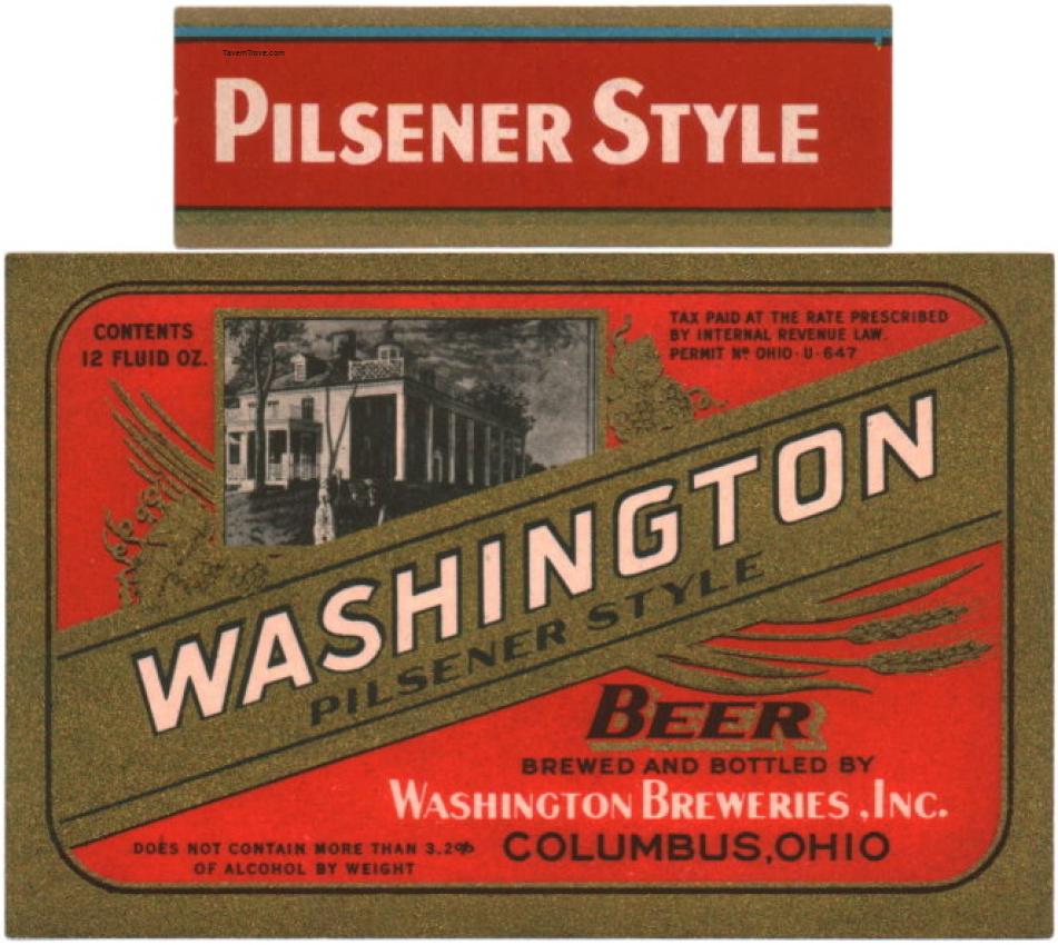 Washington Pilsener Style Beer