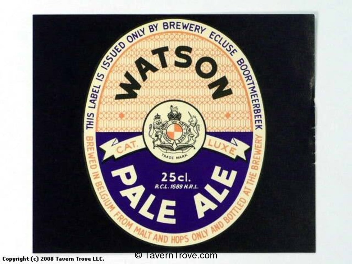 Watson Pale Ale