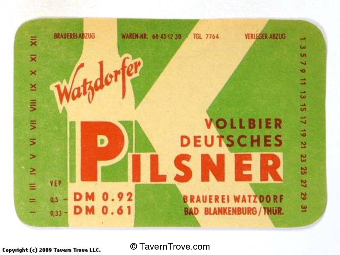 Watzdorfer Deutsches Pilsner