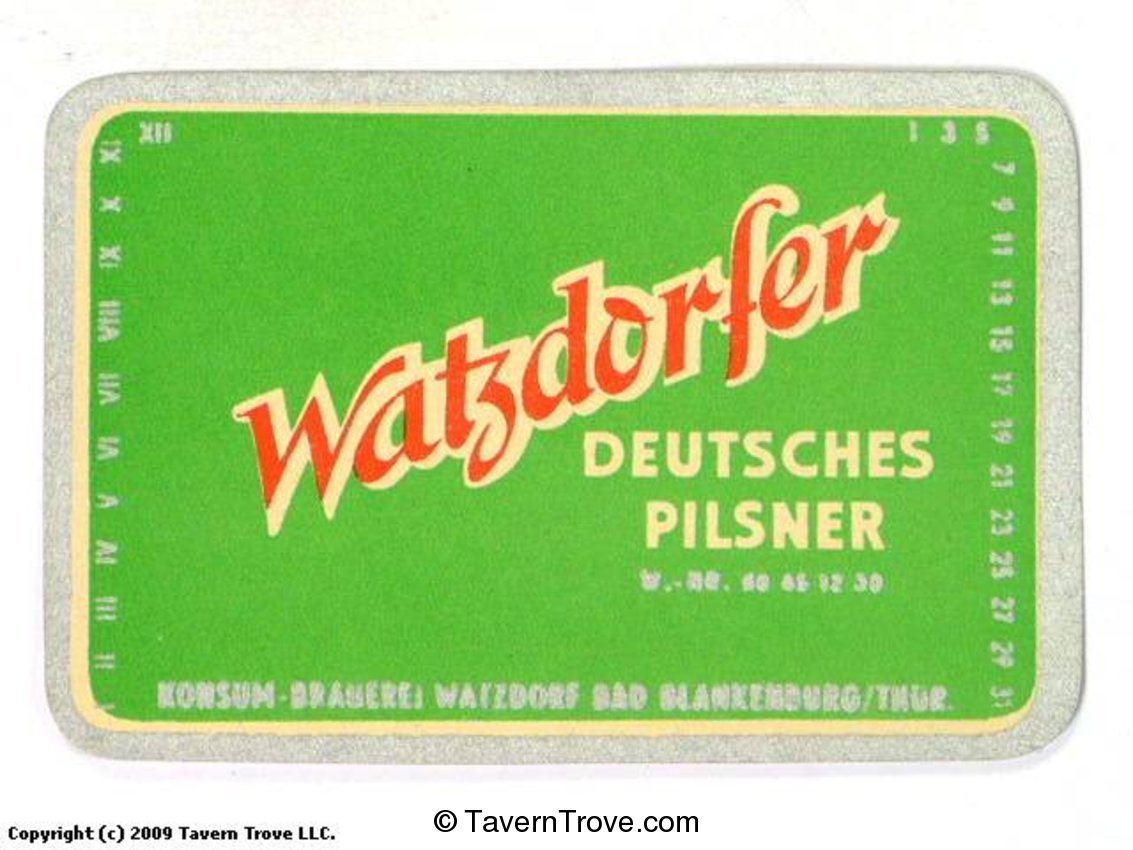 Watzdorfer Deutsches Pilsner