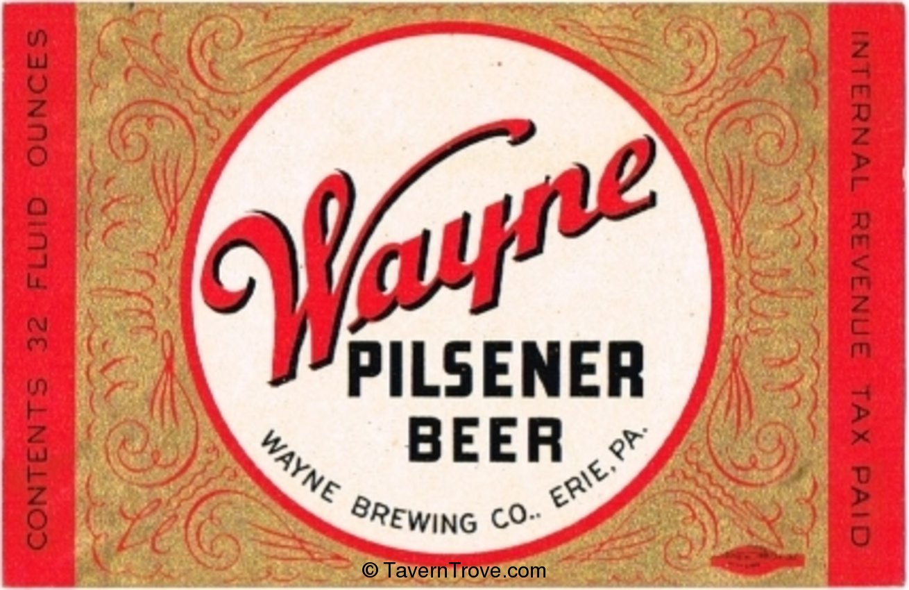 Wayne Pilsener Beer 