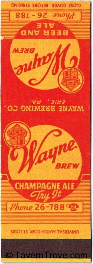 Wayne Brew/Champagne Ale