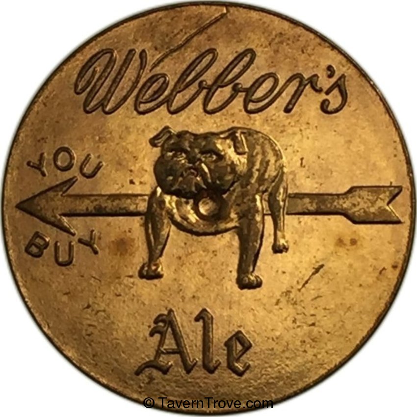 Webber's Ale/Old Lager Beer Spinner