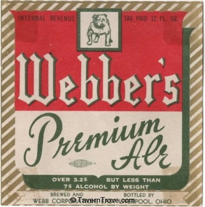 Webber's Premium Ale Dupe