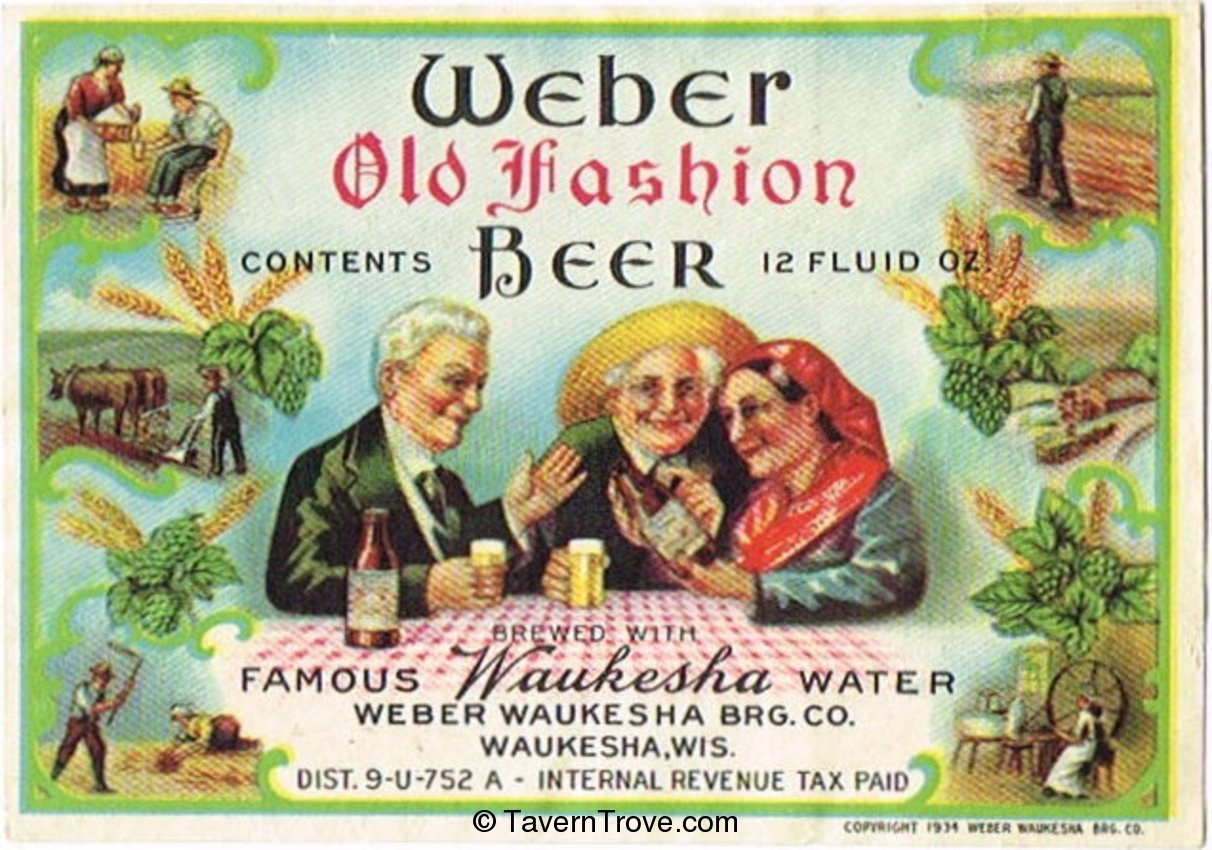 Weber Old Fashion Beer