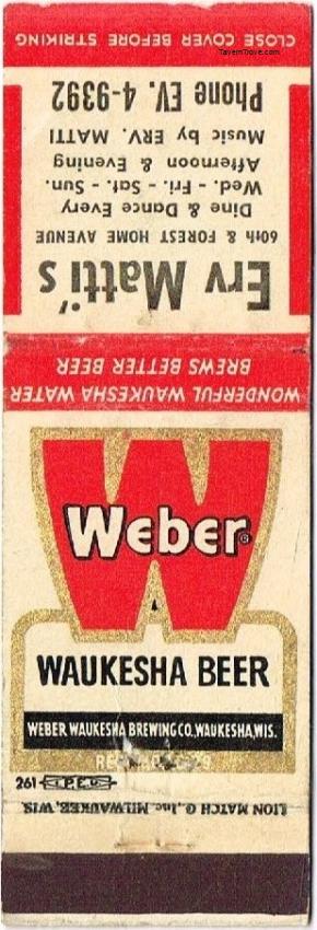 Weber Waukesha Beer