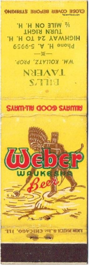 Weber Waukesha Beer Dupe
