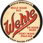 Wehle Mule Head/Ox Head Beer/Pony IPA