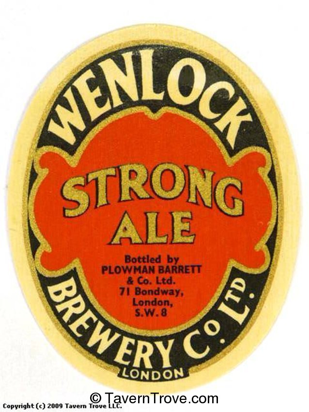 Wenlock Strong Ale