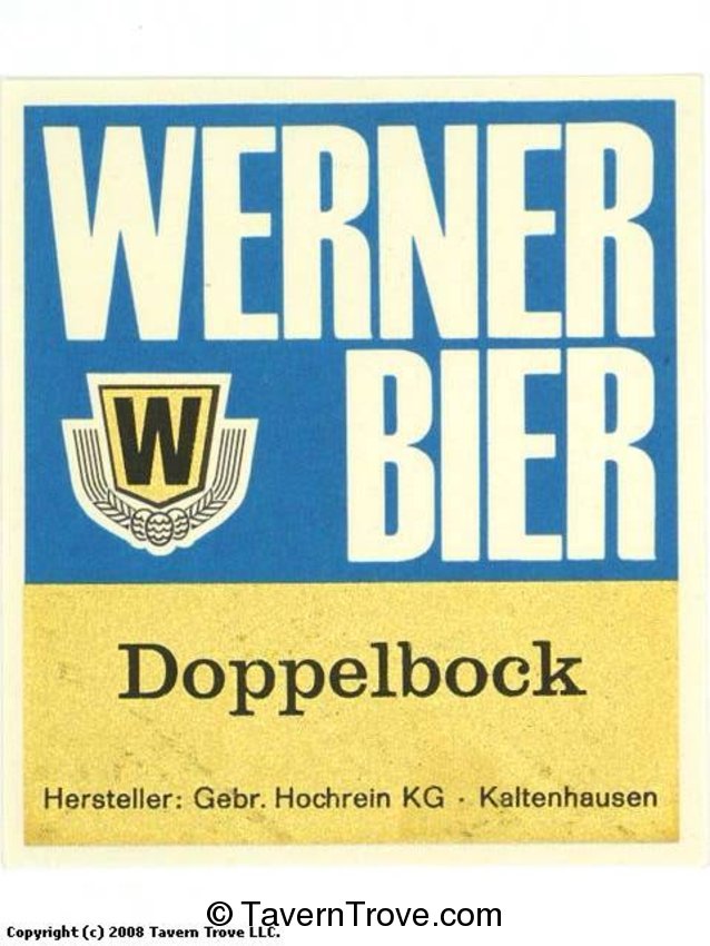 Werner Bier Doppelbock