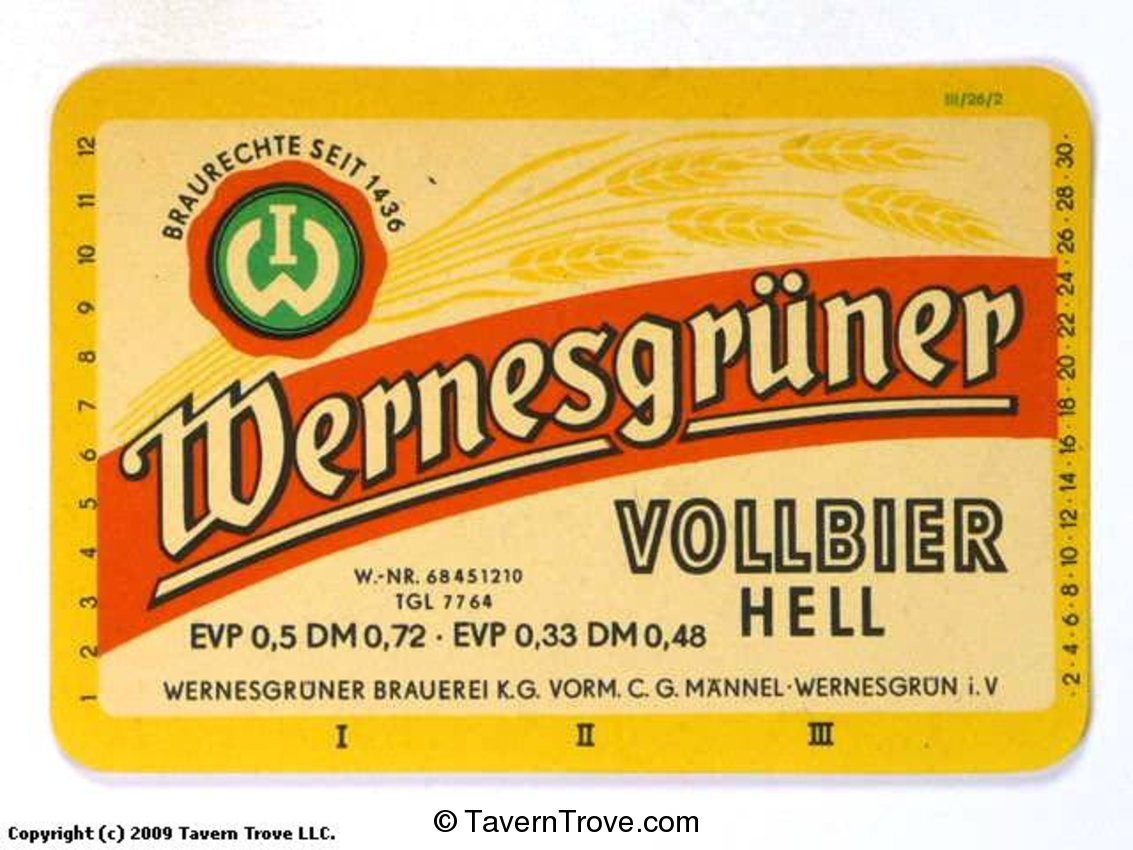 Wernesgrüner Hell