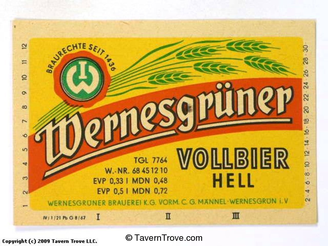 Wernesgrüner Hell