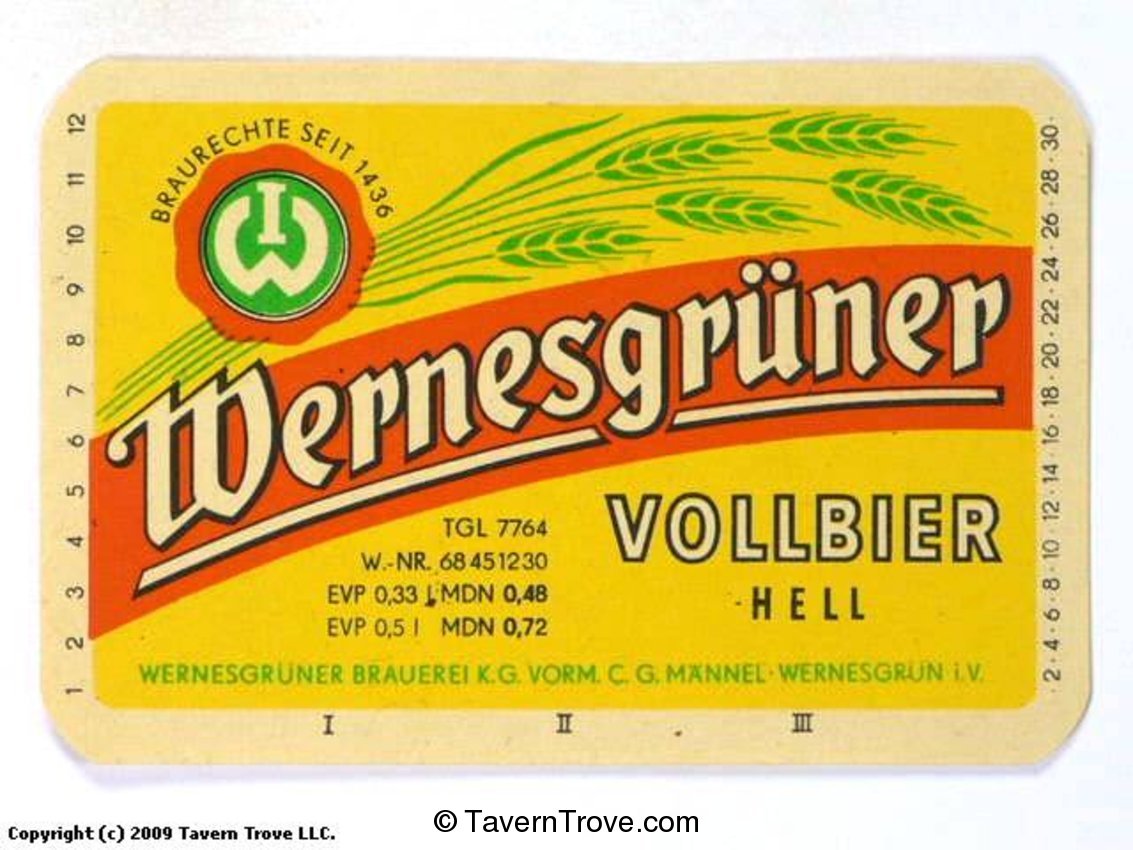 Wernesgrüner Hell