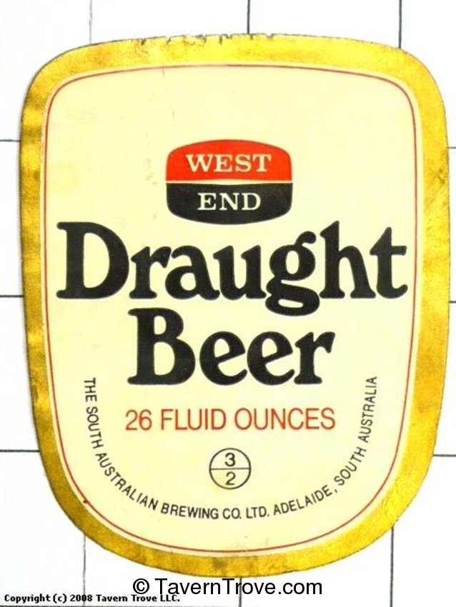 West End Draught Beer