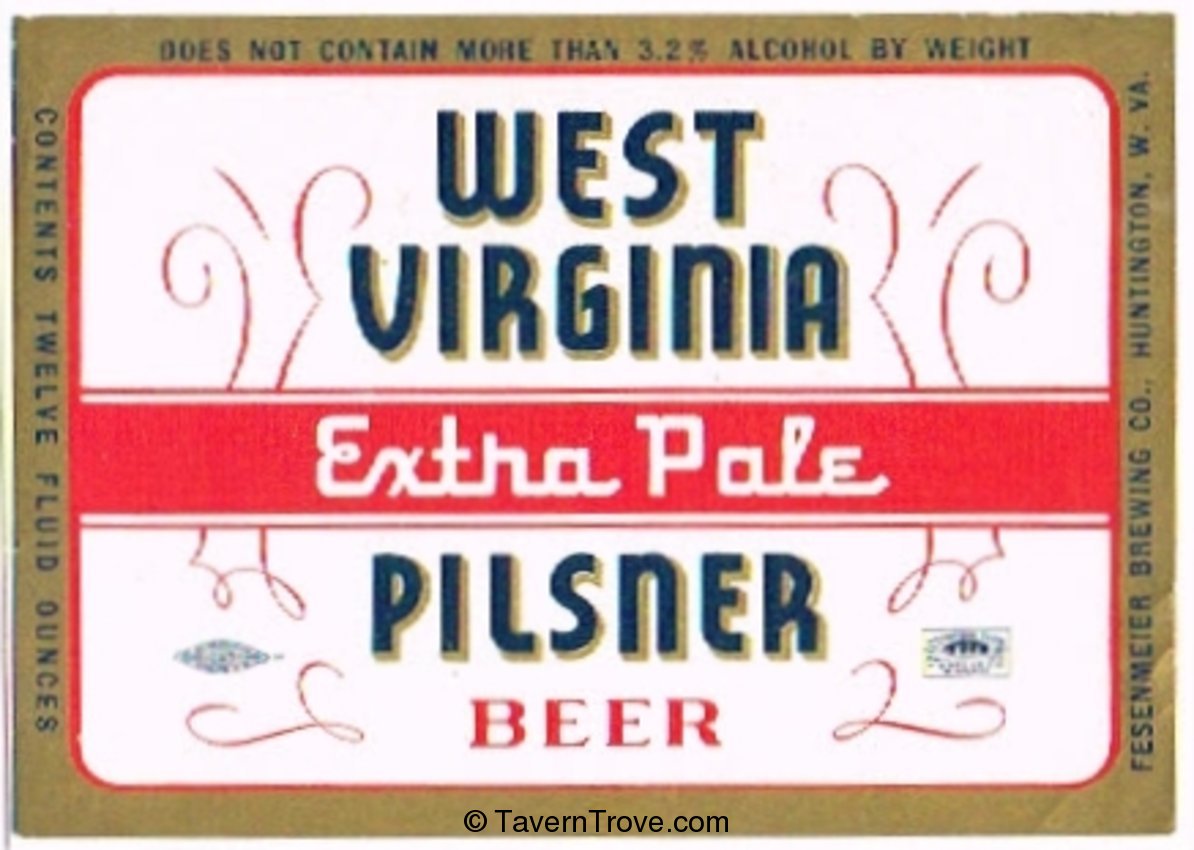 West Virginia Extra  Pale Pilsner Beer
