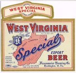 West Virginia Special Export Beer