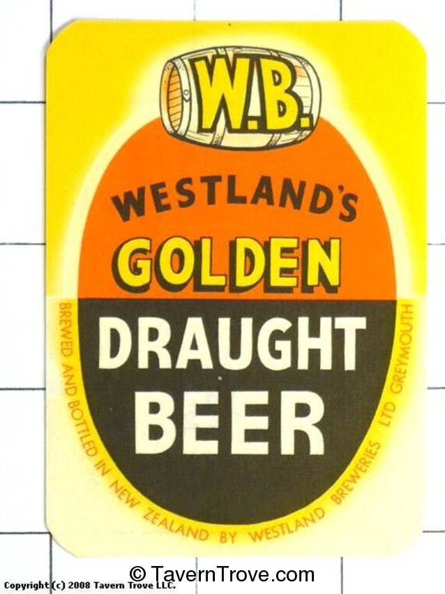 Westlands Golden Draught Beer