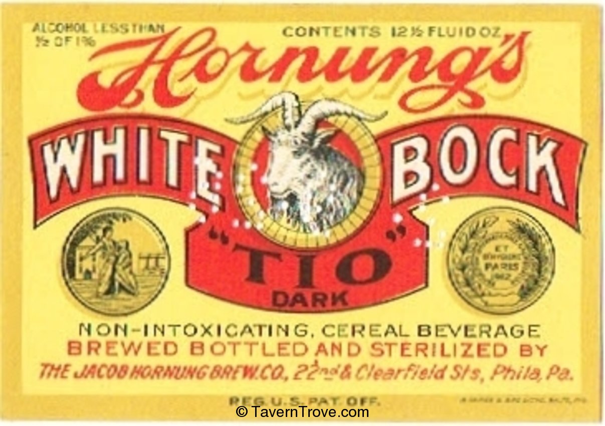 White Bock Tio Dark Beer