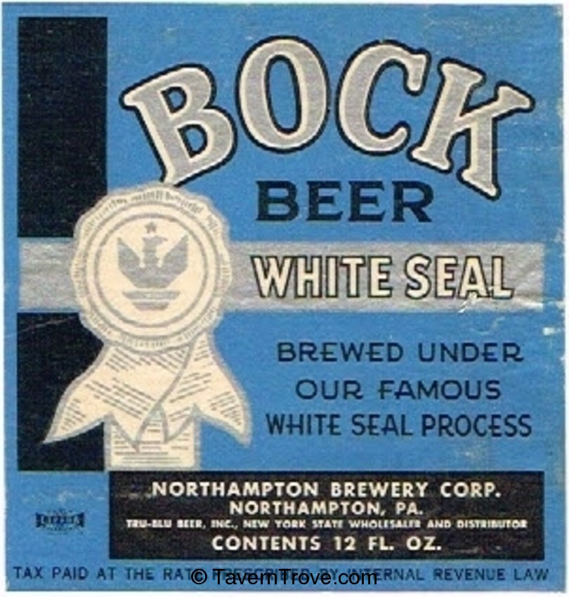 White Seal Bock Beer 