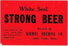 White Seal Strong Beer