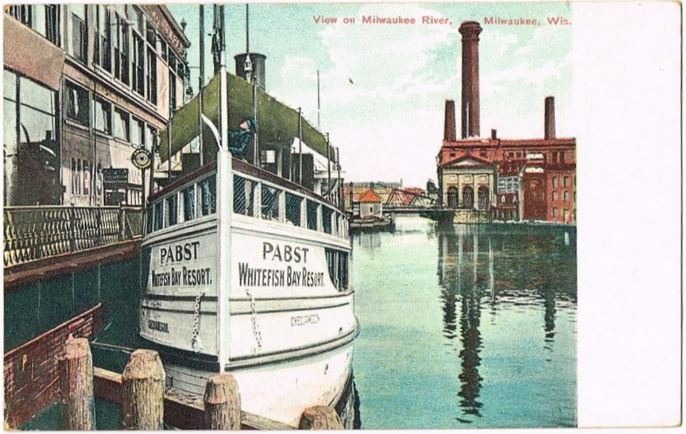 Pabst Brewery White Fish Bay Resort Tour Boat