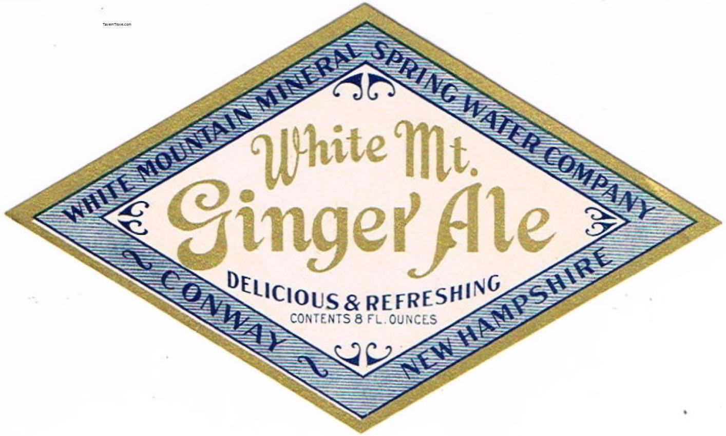 White Mountain Ginger Ale Conway New Hampshire