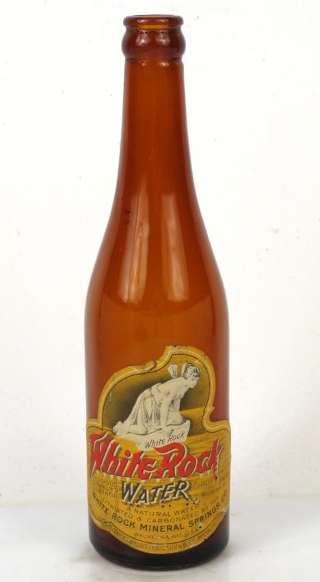 White Rock Water 12oz Bottle Waukesha Wisconsin