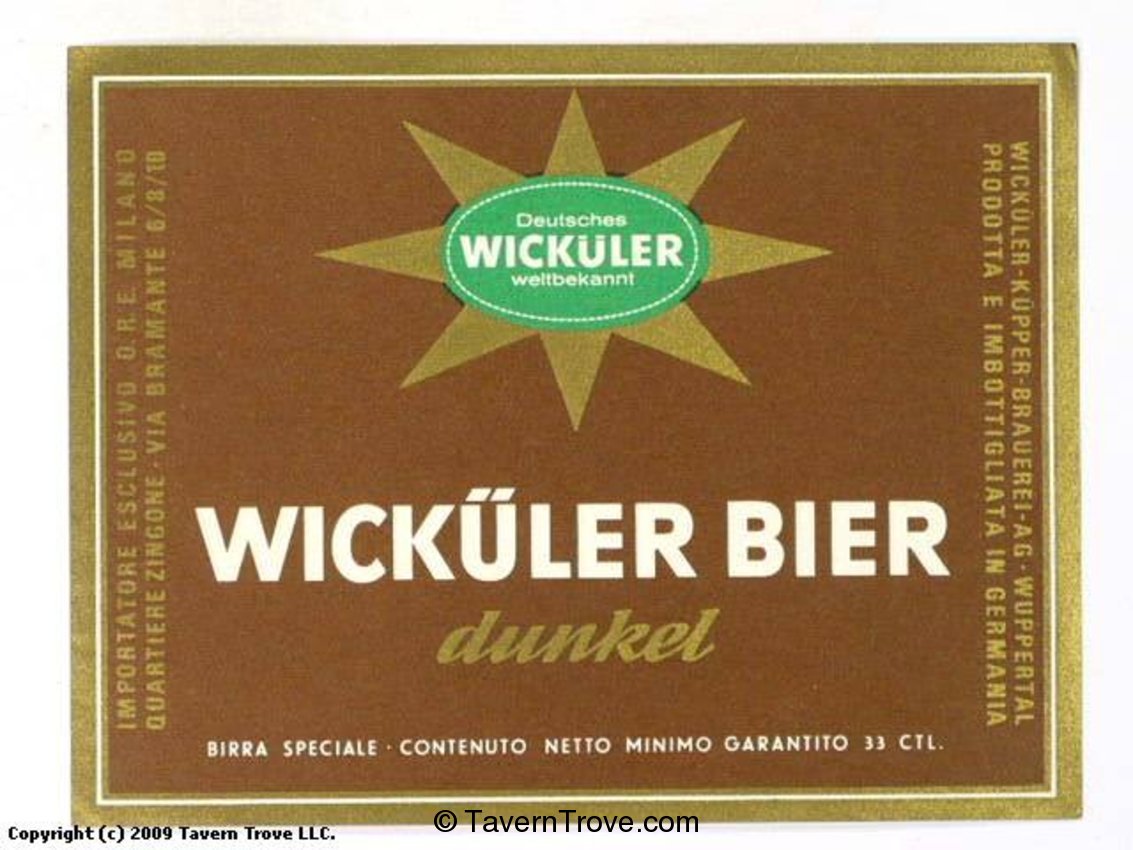 Wicküler Bier Dunkel