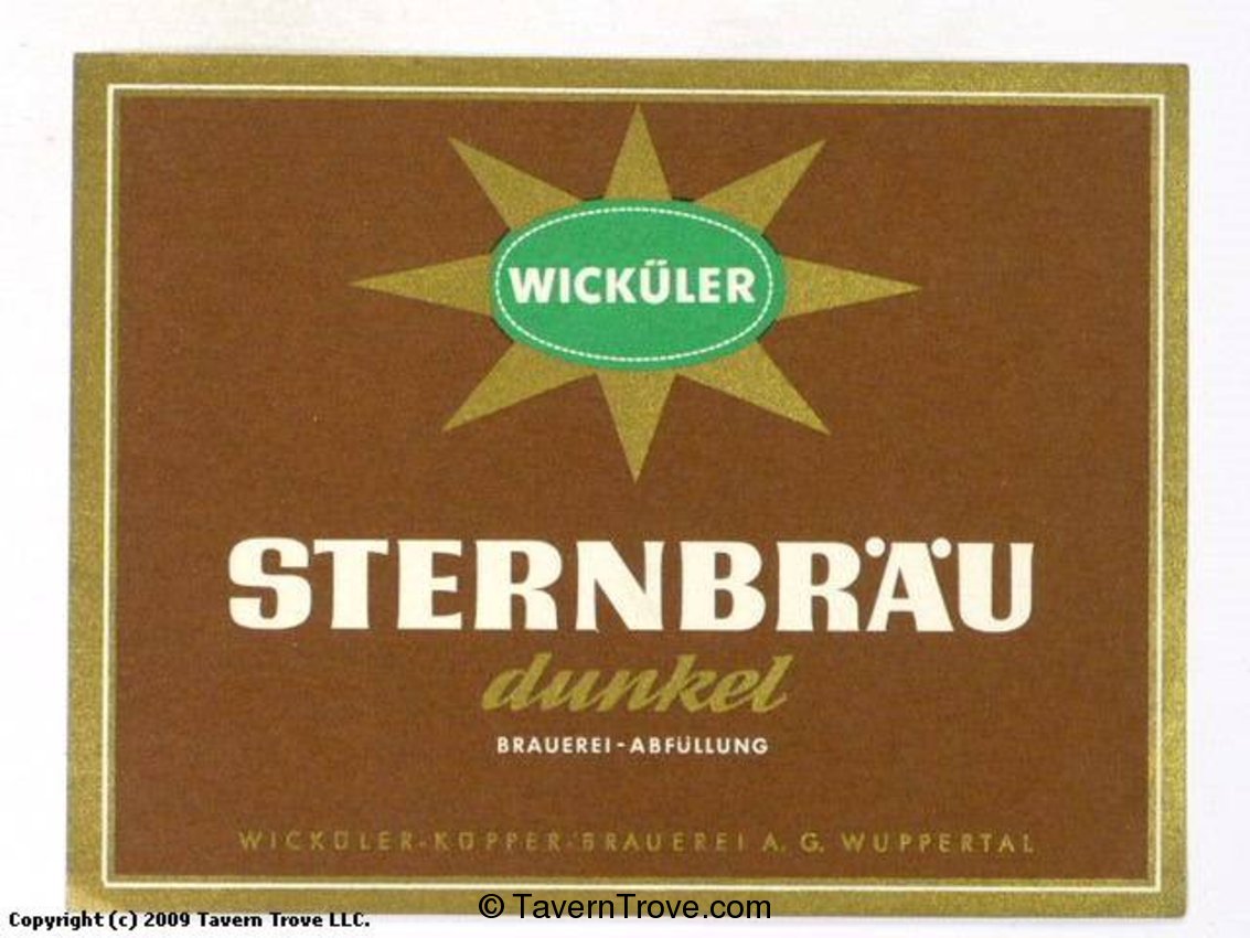 Wicküler Sternbräu Dunkel