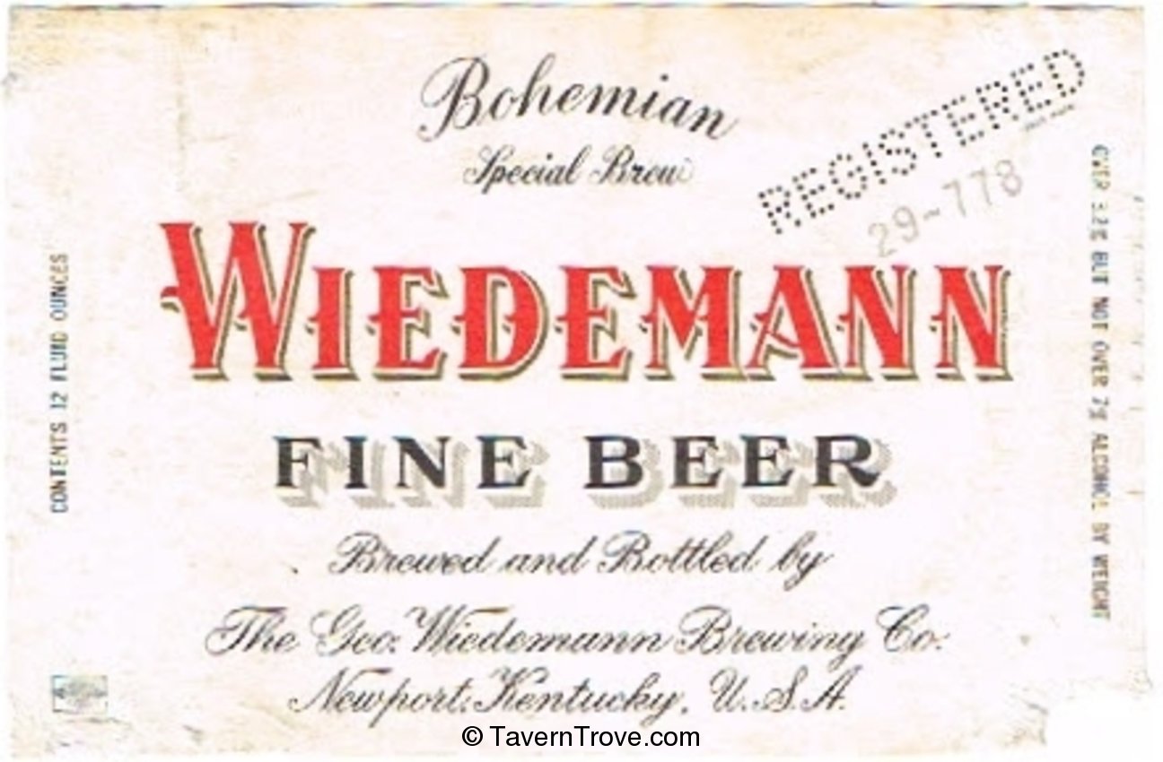 Wiedemann Fine Beer 