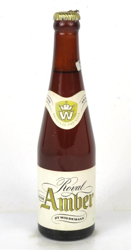 Wiedemann Royal Amber Beer 12oz Longneck Bottle Newport Kentucky