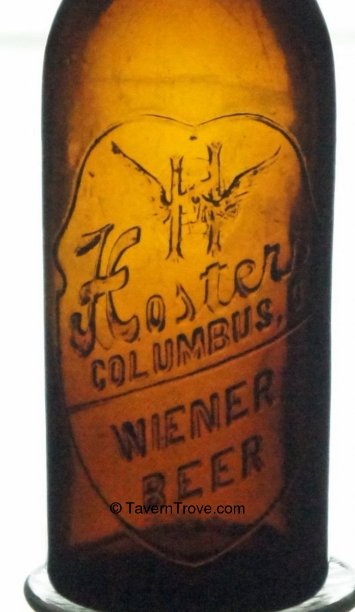 Item 26732 1890 Wiener Beer Bottle