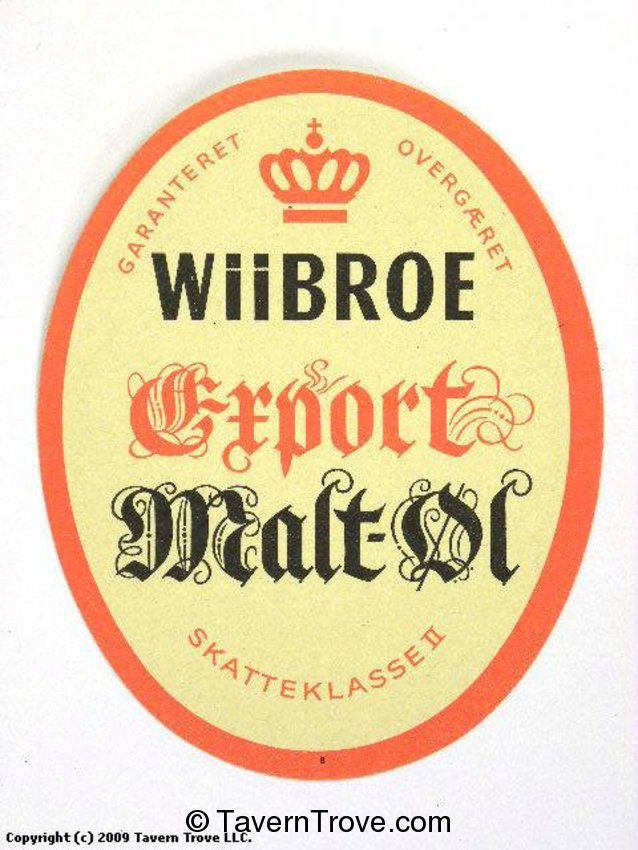 Wiibroe Export Malt Øl