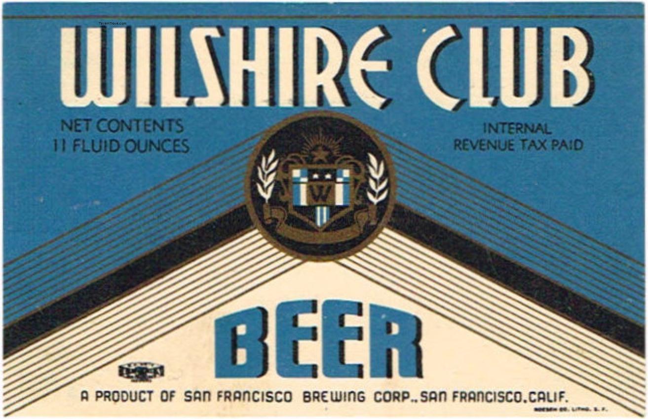 Wilshire Club Beer