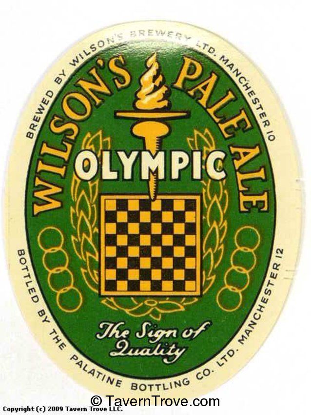 Wilson's Olympic Pale Ale