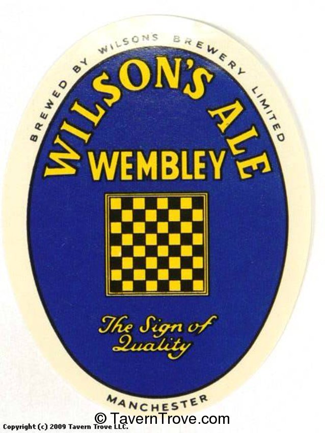 Wilson's Wembley Ale