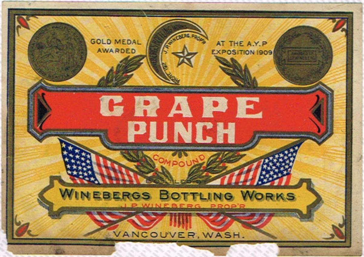 Wineberg's Grape Punch Vancouver Washington
