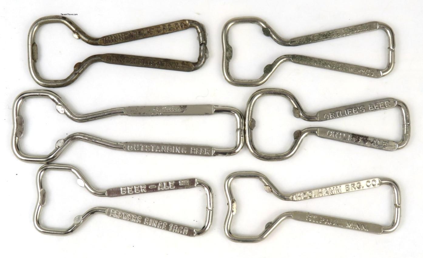 Wire Beer Bottle Openers Lot of 6 - Lot #4