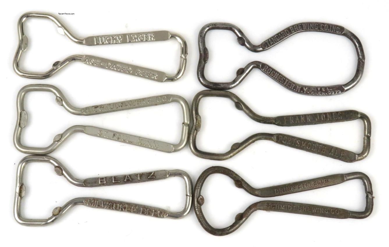 Wire Beer Bottle Openers Lot of 6 - Lot #5