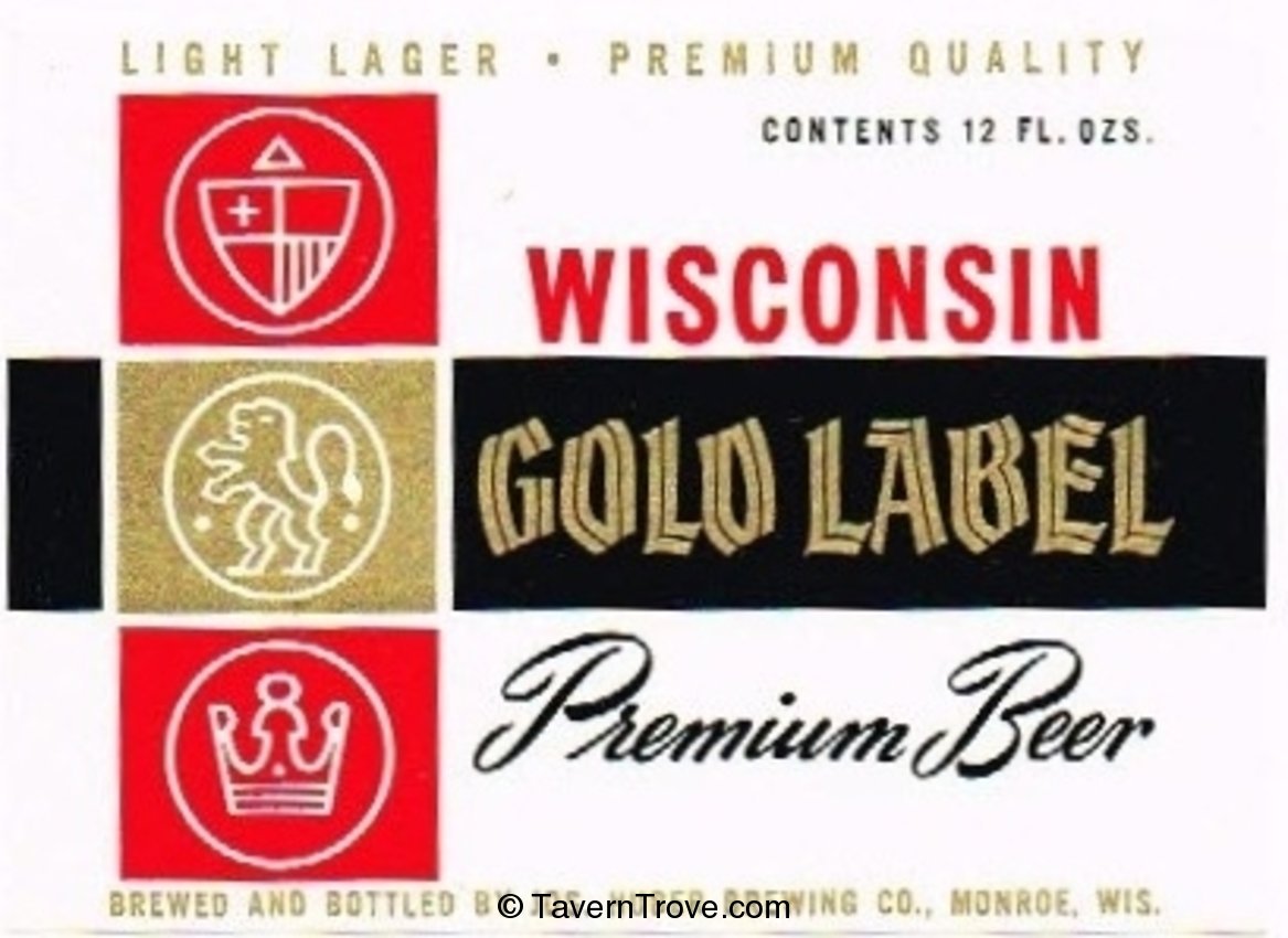 Wisconsin Gold Label Premium Beer