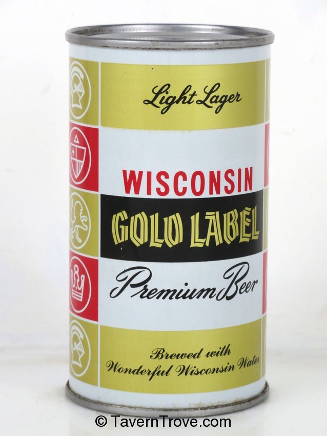 Wisconsin Gold Label Beer (Dull Gold)